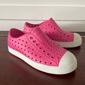 Native - Jefferson Pink White, unisex, kids 13